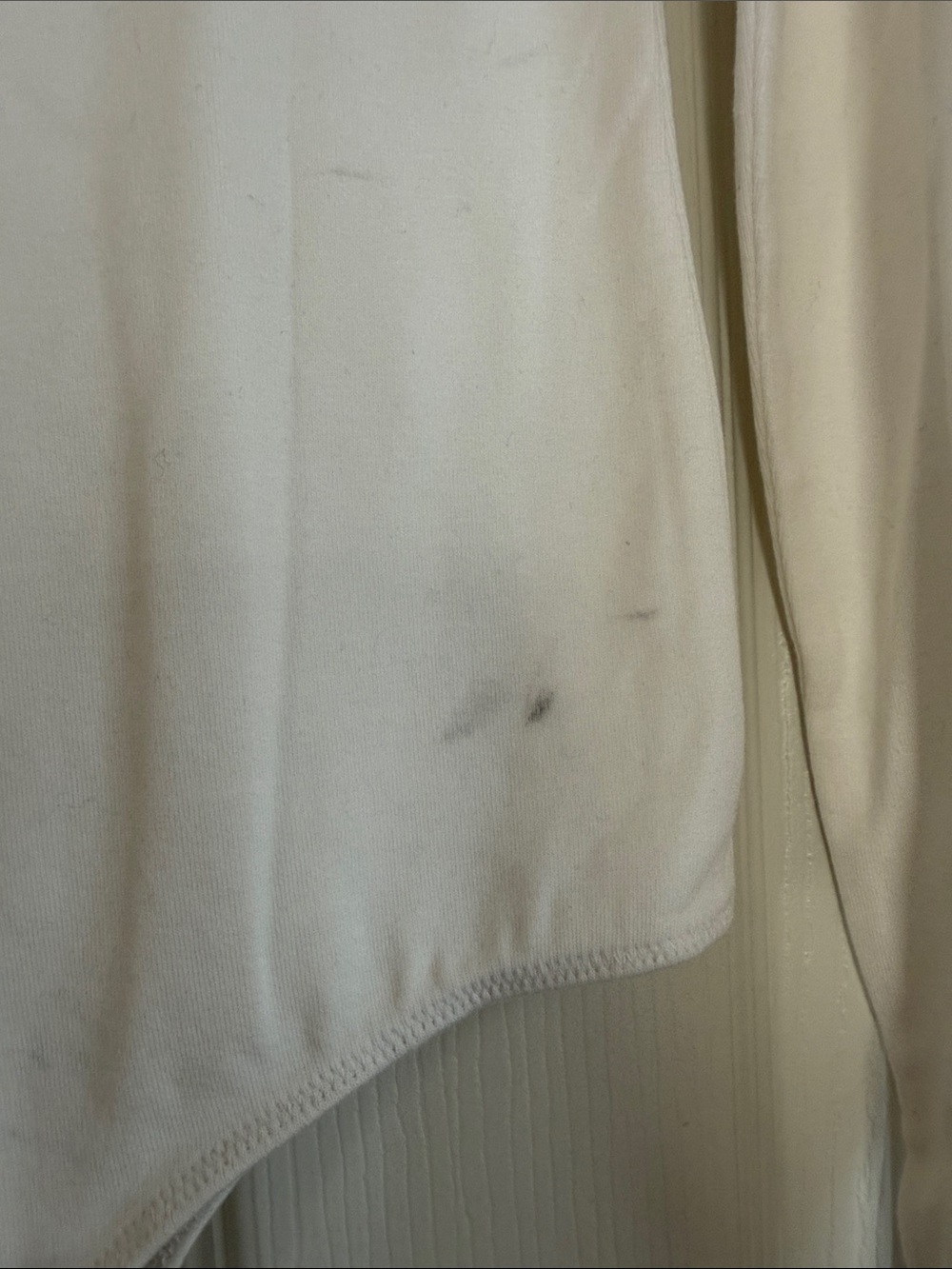 Calvin Klein White Long-Sleeve bodysuit size S - Picture 7 of 7